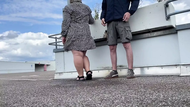 Mother-in-law pees like a dog