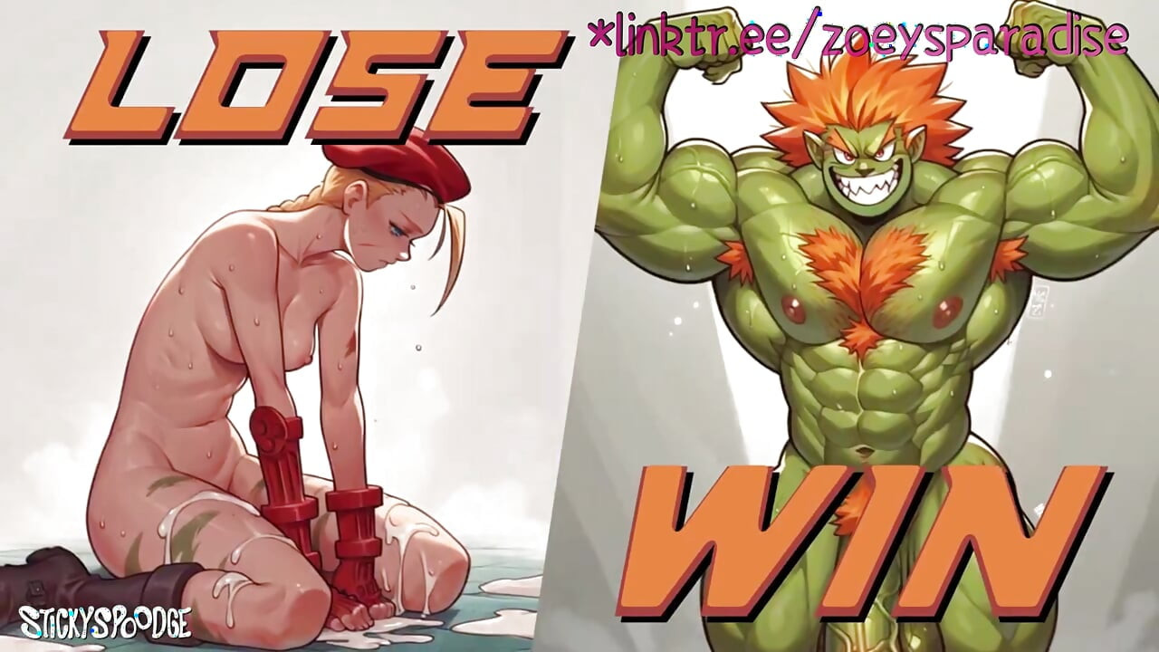 Cammy vs Blanka em batalha anal