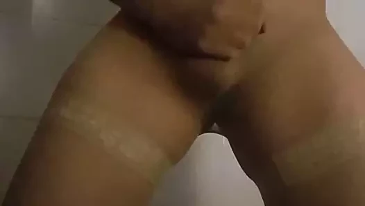 tan tayt kapalı masturbasyon (hiç cum)