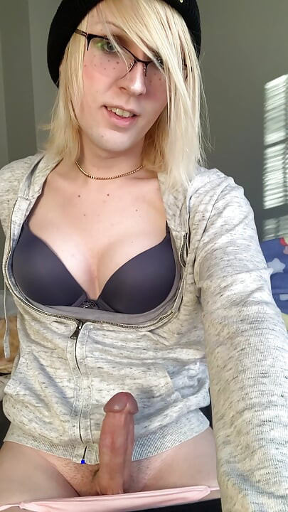 Hung Transgirl Fucks Your Ass and Huge Cumshot