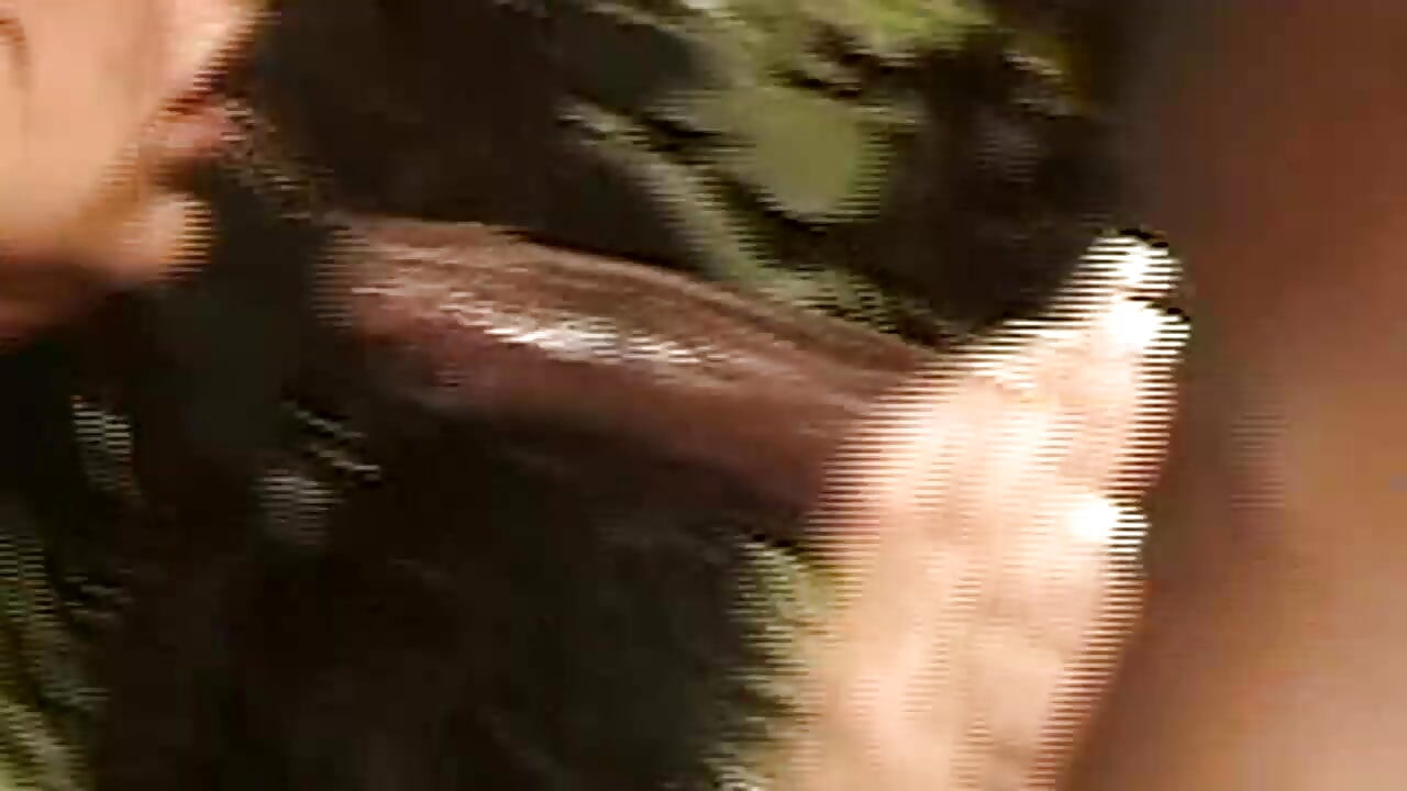 Smiling Brunette Flashes Big Tits and Sucks Throbbing Cock