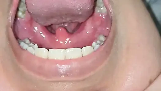 Fucking My Slave's Mouth Upside Down Non-stop Until I Cum Inside Her Stuffed Throat.
