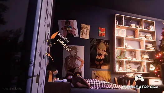 Tatilde oyun animasyonu - kara x chloe