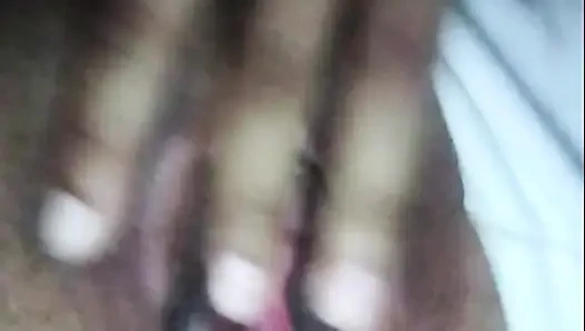 Young girl alone touches herself asking for penis