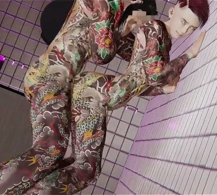 Yaoi - ทวินค์สองคนมีรอยสักเซ็กซี่เย็ดกันในห้องน้ำ