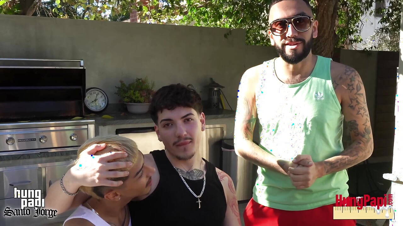 Latin Thug Takes a Huge Uncut Cock Hung Papi Santo Jorge Eddy Blanco
