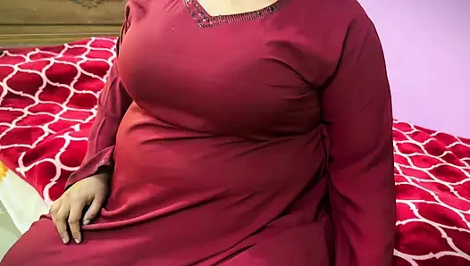 Arab Big Teen BBW hot Muslim School girl get ready to going to school but she was supper horny and want fuck from stepdad