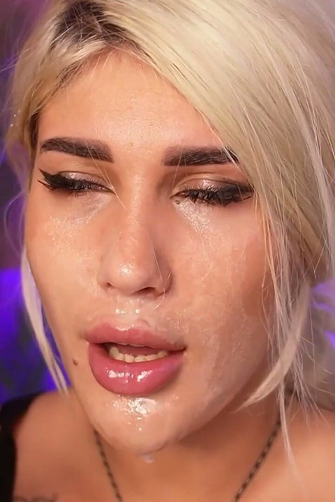 Sloppy Blowjob and Cum on Face
