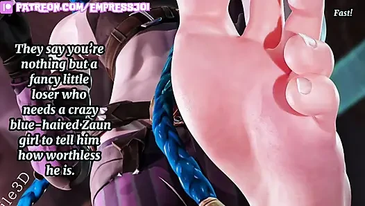 Femdom Hentai JOI: The Loser Privilege