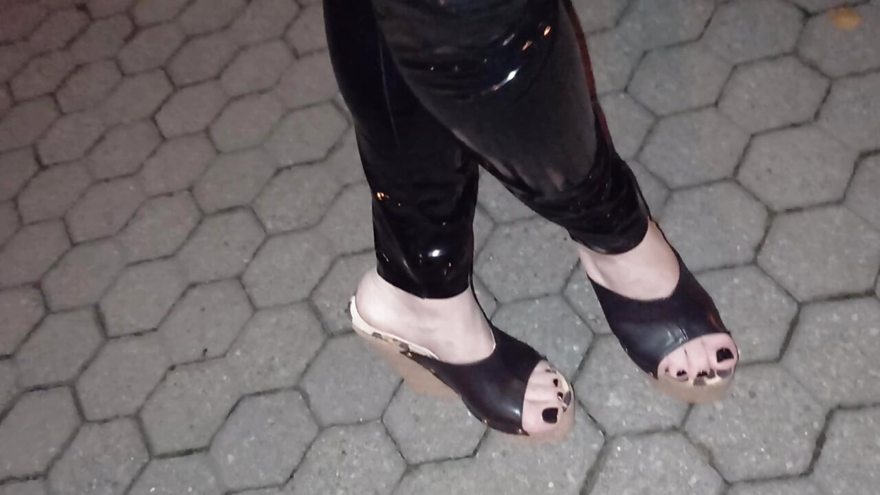 There's nothing like latex on a walk