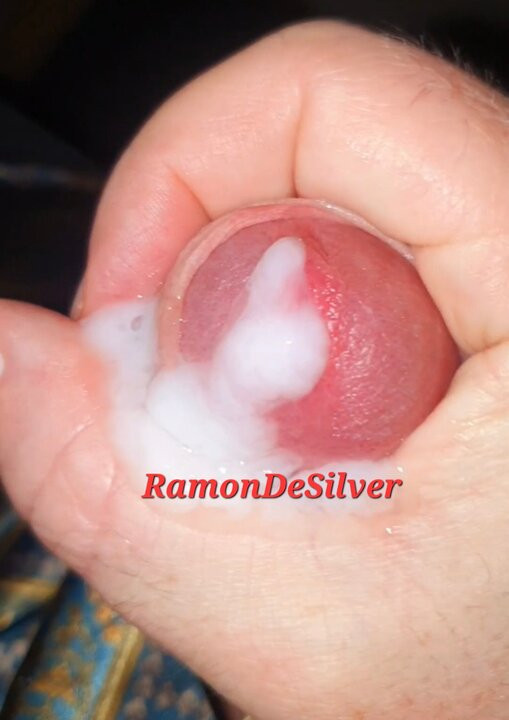 Master Ramon jerks hot milk directly into your slave's mouth, delicious!