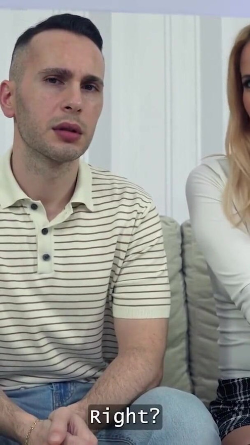 VIP4K. I put sex timer on, fucked the blondie and tricked her BF! | Clip 3