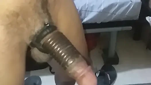 Eşime kaşık pozisyonunda ve ekleme sikme