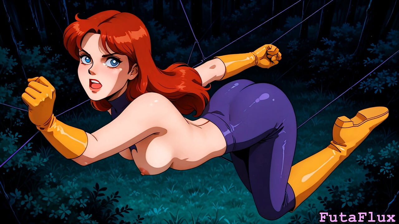 Futanari Batgirl Barbara Gordon (BAS) Masturbating, Cumshots, Selfsucking, more!