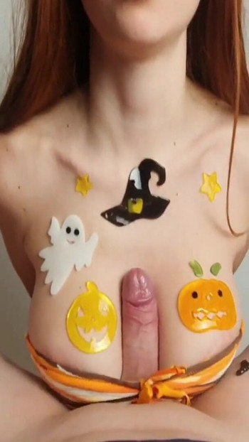 Spectacular moment from "HUGE Tits Cumshot Compilation"