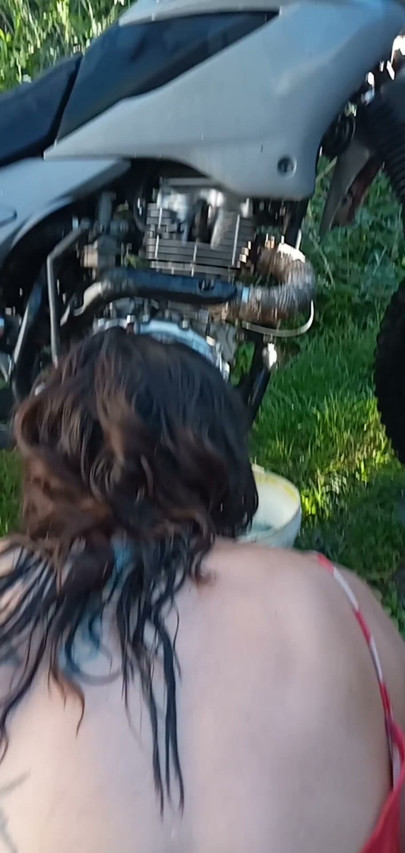 Motosiklet yıkama | Parça 1