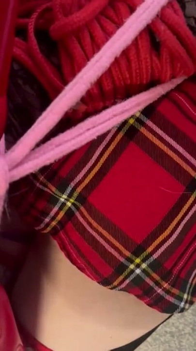 Hogtied sissy with vibe in ass | Clip 1