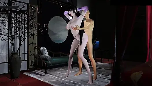 Богиня зависти Пламя - 3D анимация, хентай