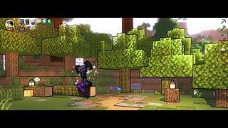 Minecraft horny craft (Shadik) - parte 51-52 - hazla correrse para Halloween por loveskysan69