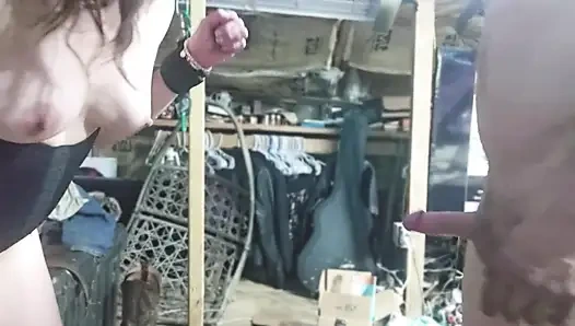 Hands Tied Mouth Used