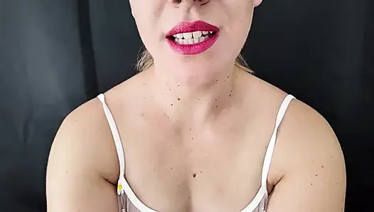 Red Lips Blowjob JOI Cum Countdown From 60