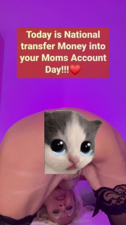 Mamãe tem tentado se comportar, acha que eu deveria?