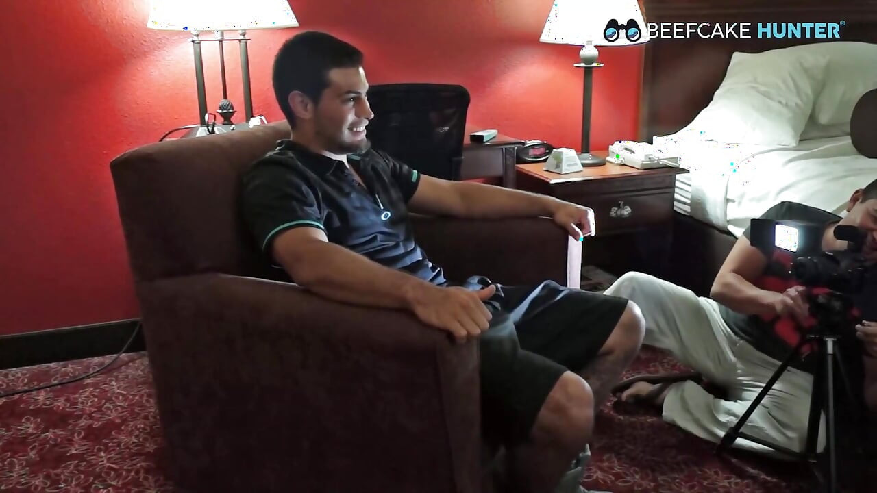 Sucking Macho with Soccer Player Legs