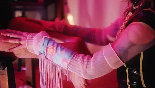 Joy the palyaço röportajı lateks kadın egemenliği gıdıklıyor azdırıyor ve oyuncu kontrolü