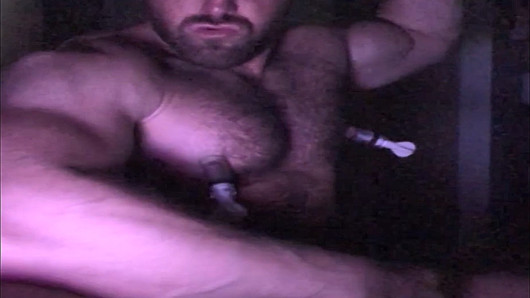 Hairy Hunk Pig - Pumped Nipples