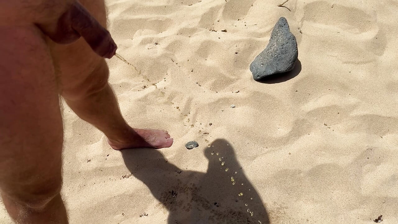 Shameless girl helps the guy to pee outdoor compilation