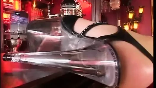 Tante sange ini dientot habis-habisan dan dicrot di toket besarnya sama kontol besar