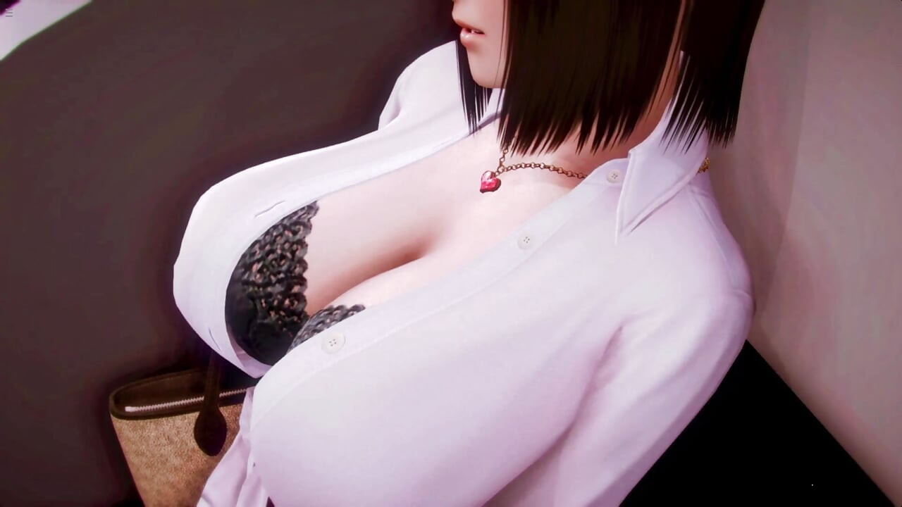 Hiro Massaging Japanese Milf Office Lady Boobs In Train