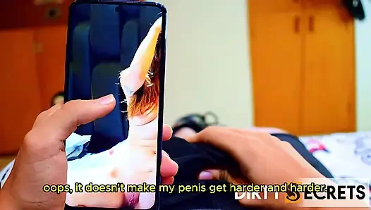 I CATCH MY STEPSON SNIFFING MY PANTIES AND MASTURBATING, AND I DECIDE TO FUCK HIM.