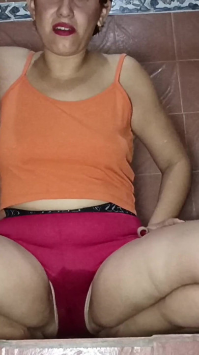 I desperately hold the urge to pee and end up peeing on my clothes | Clip 2