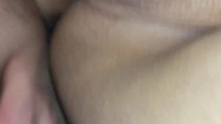 Hairy pussy anal
