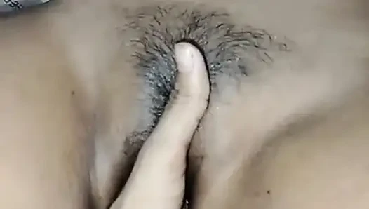 Pooja put her hand in his wife's pussy and her pussy exploded.