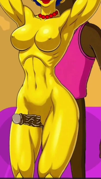 Emotional moment from "Slutty Cuckold Wife COMPILATION. Cartoon, Simpson Parody"