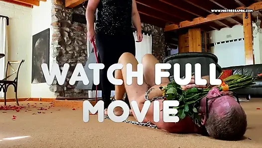 Dominatrix sahibe April - kölemle tatil