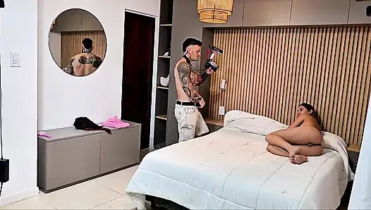 Özel Kamera! Farklı Pozisyonlarda Islak Oral Seks Ve Seks