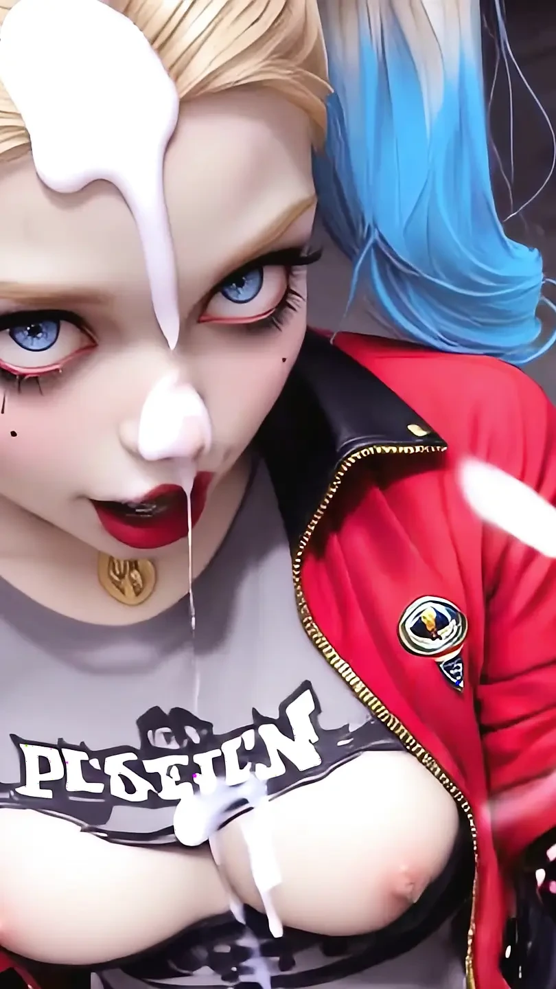 心理角色扮演女孩 第一人称视角：深喉和凌乱面部射液 AI 动画