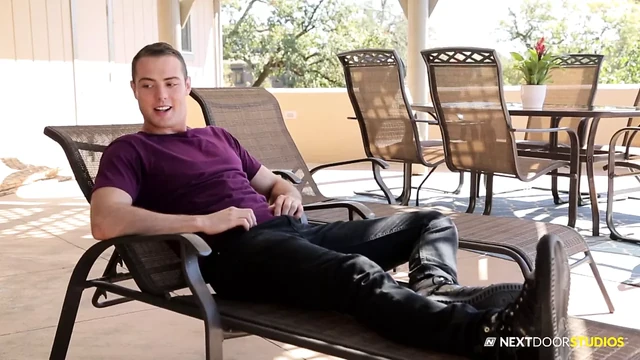 NextDoorBuddies Bridger Watts Inspects Hunks Unit