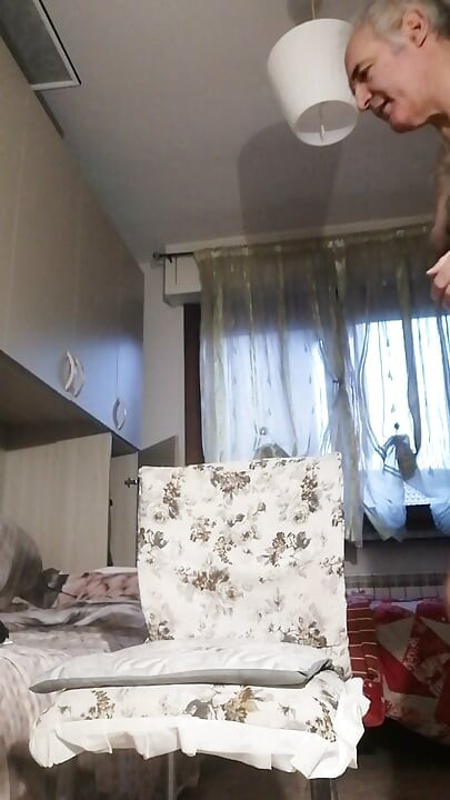 Private Cumshot Show Playing with Chiara and Her Cuckold Husband!