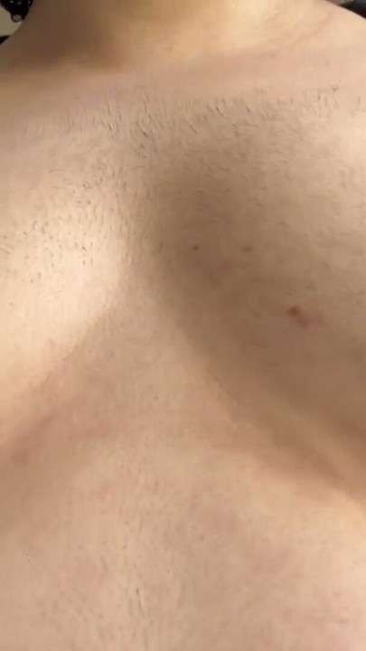 Close up Sexy Huge Natural Tits Massaging | Clip 1