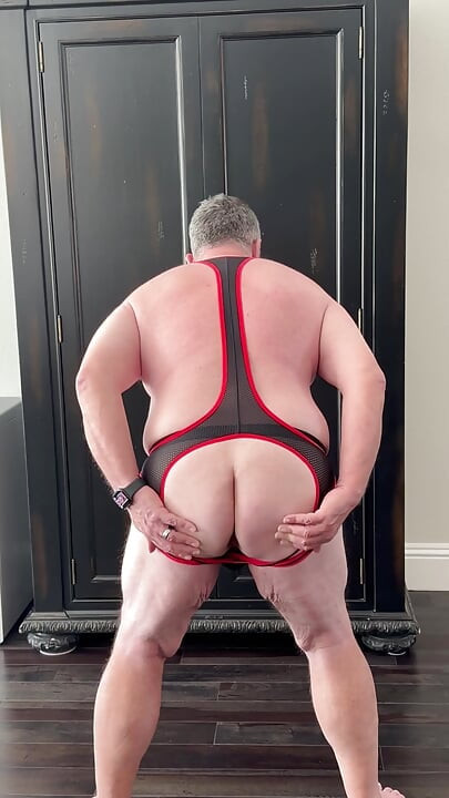 Wresting Coach Modeling Uniform