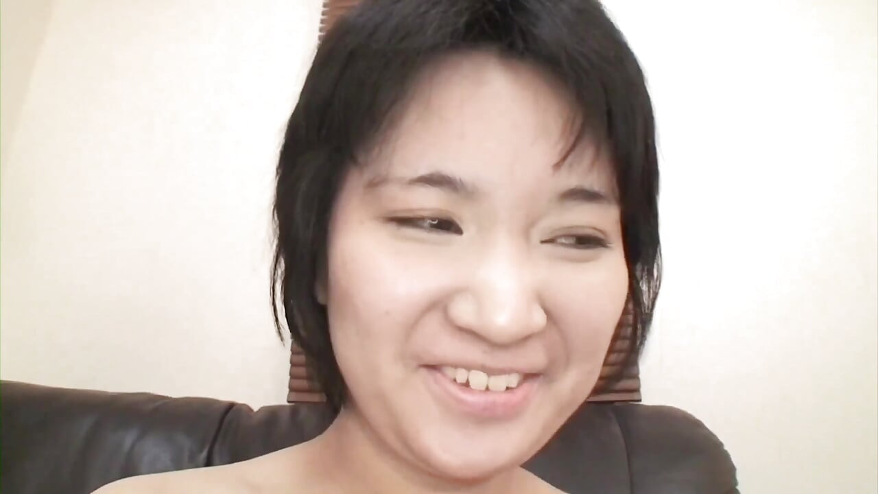 Taking it hard up her Japanese pussy