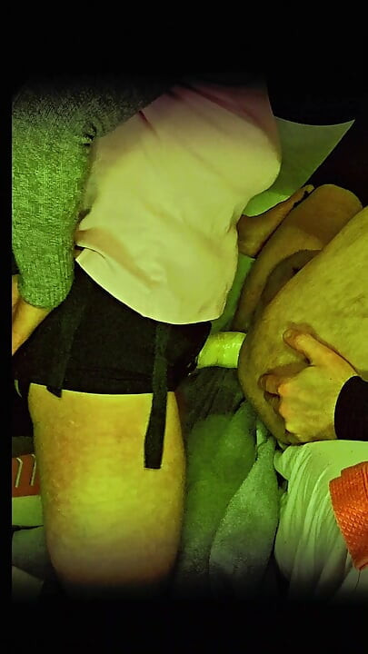 Femdom Wife Pegging Husband with Big Dildo and Very Deep