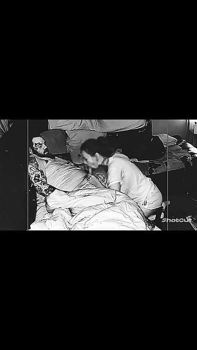 Roxy fucks on night vision cam