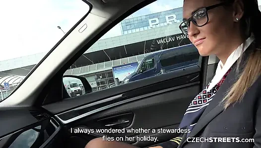 Пикап не получился в аэропорту (чешские улицы)