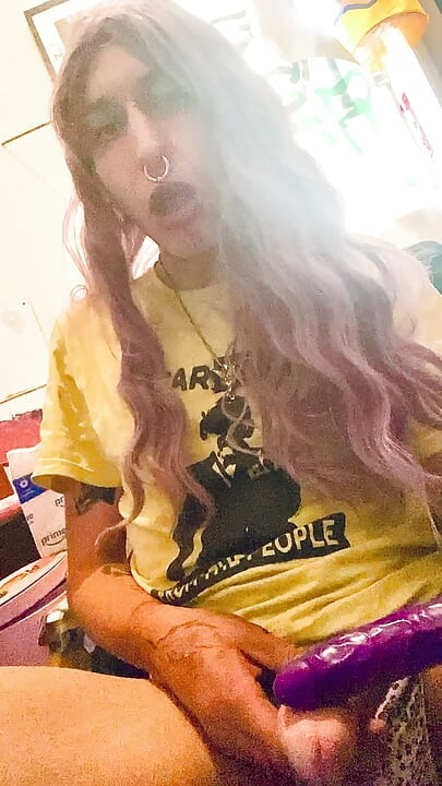 Krystie abspritzen