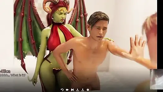 Stiefschwester demütigt mich und fesselt mich und lässt mich sie ficken